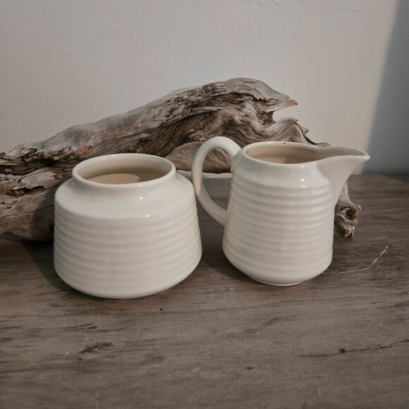 3 For 55 👍🫶 Mid Century Modern Floral Ceramic Cream & Sugar Jugs - Picture 5 of 5